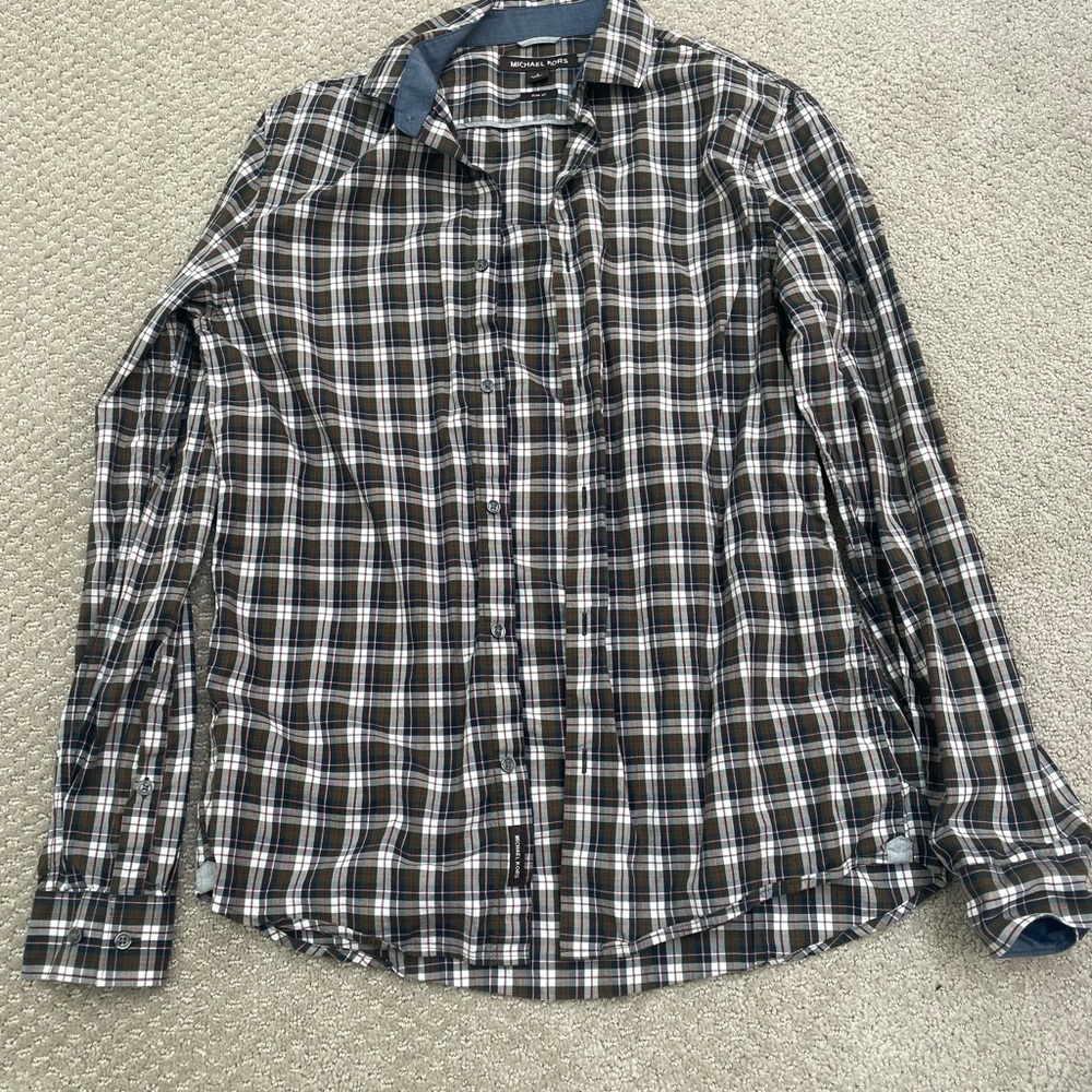Michael Kors Slim Fit Button Down